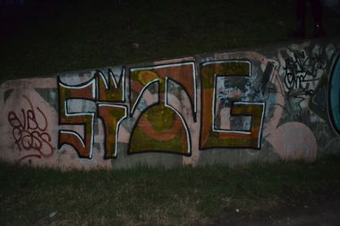 Graffiti Bombing - Photo by dirtyartterror (2016)