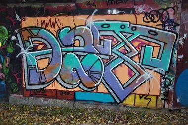 Graffiti Wall - Photo by dirtyartterror - dat, dogg, budapest (2015)