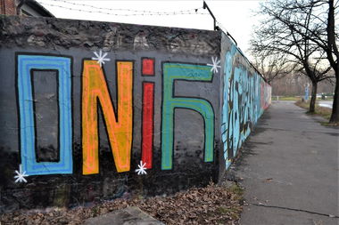 Graffiti Wall in Budapest - Photo by dirtyartterror - ONIF (2017)