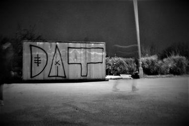 Graffiti Bombing - Photo by dirtyartterror - DAT