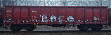 Graffiti Train - Photo by dirtyartterror - info, fr, freight