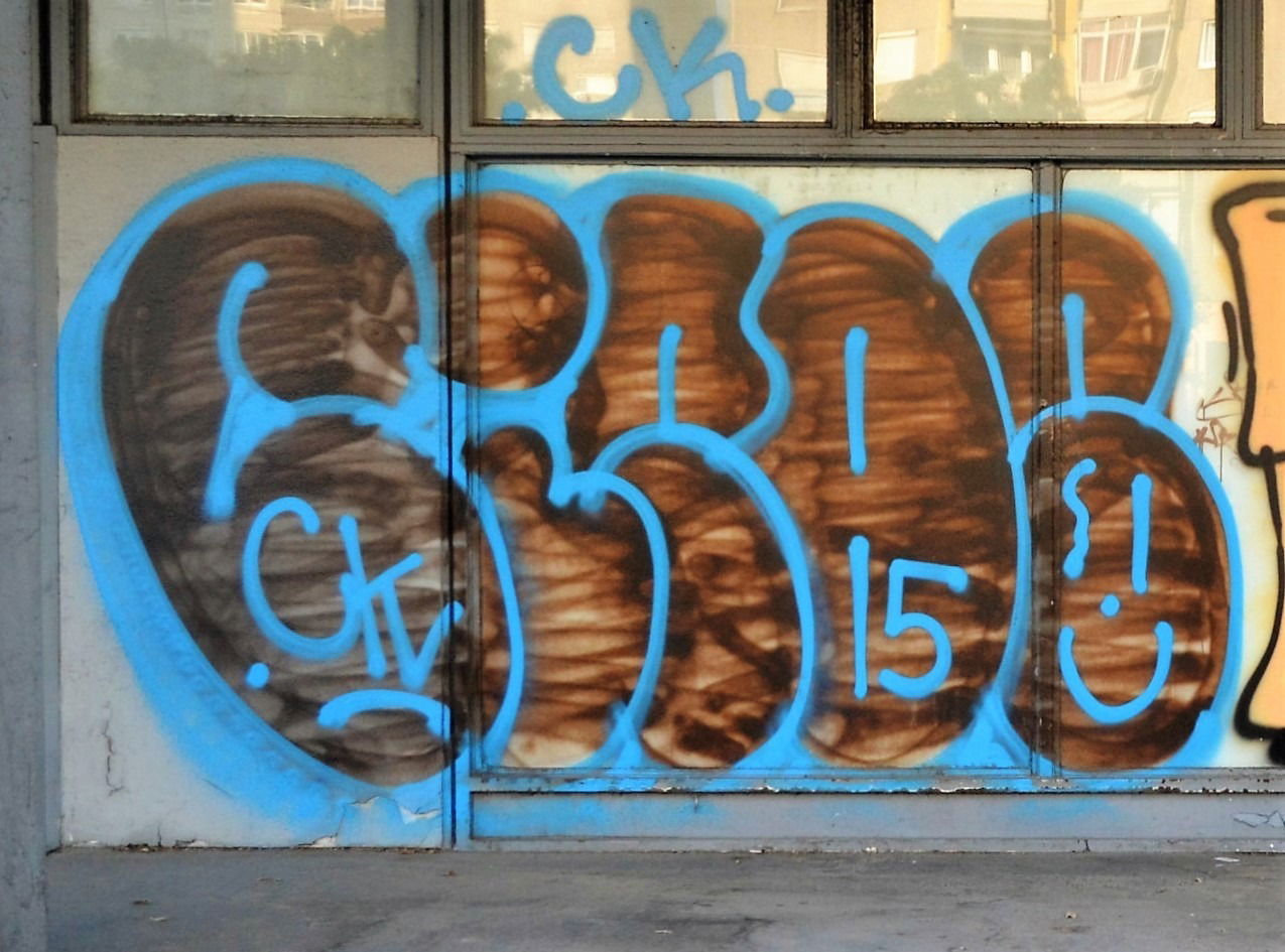 Graffiti Bombing - Photo by dirtyartterror - cipoe, ck, dat (2015)