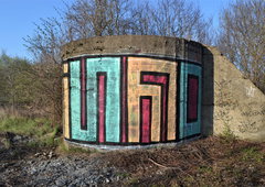 Graffiti Bombing - Photo by dirtyartterror - info, dat, rhl (2018)