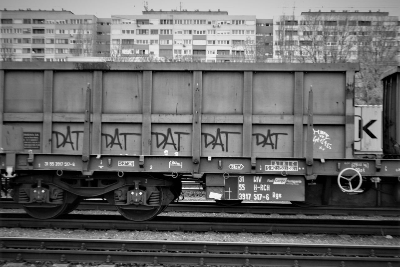 Graffiti Train - Photo by dirtyartterror (2015)