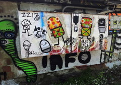 Graffiti Street Art - Photo by dirtyartterror - NAMLOZ, NAAMLOOZZ, ZZZ (2013)
