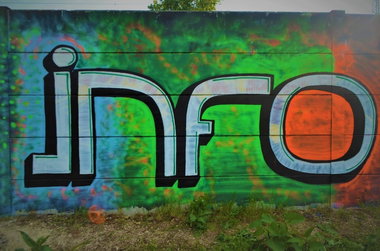 Graffiti Wall - Photo by dirtyartterror - info, dat, rhl (2017)