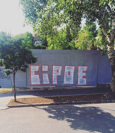 Graffiti Bombing - Photo by dirtyartterror - cipoe (2016)