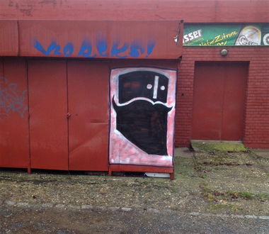 Graffiti Street Art - Photo by dirtyartterror - mustafa, dat (2016)