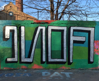 Graffiti Wall in Budapest - Photo by dirtyartterror - inof, dat, rhl (2018)