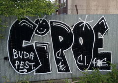 Graffiti Bombing - Photo by dirtyartterror - cipoe, budapest, hungary (2016)