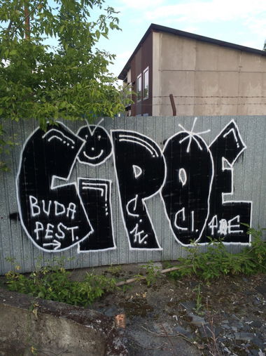 Graffiti Bombing - Photo by dirtyartterror - cipoe, budapest, hungary (2016)