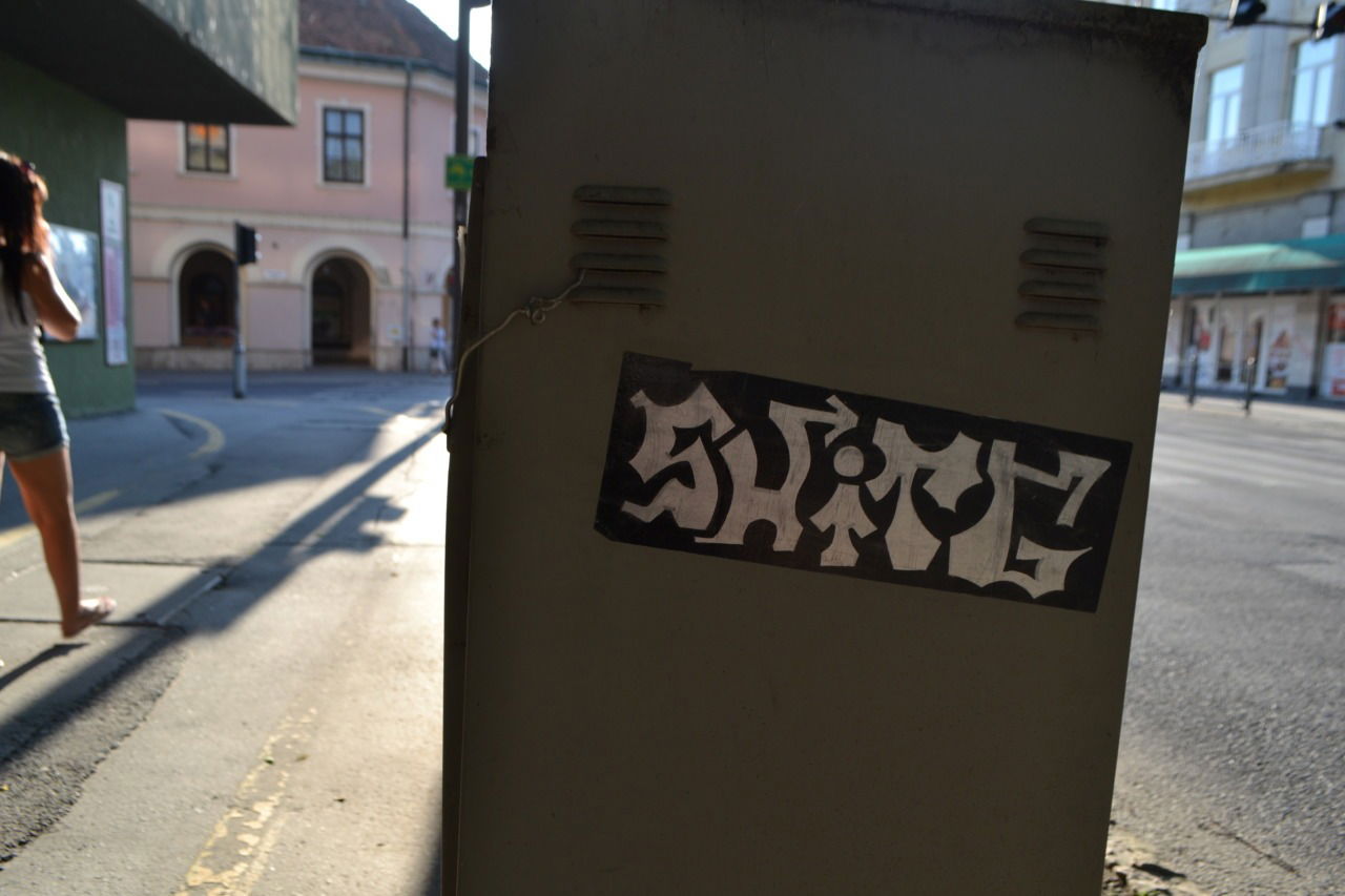 Graffiti Street Art in Magyarország - Photo by dirtyartterror - shitg (2015)