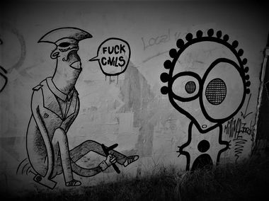 Graffiti Street Art - Photo by dirtyartterror - info, botor