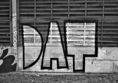 Graffiti Bombing - Photo by dirtyartterror - dat (2015)