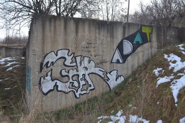 Graffiti Bombing - Photo by dirtyartterror (2015)