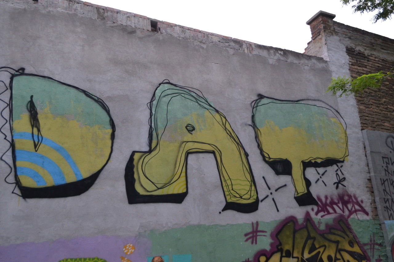 Graffiti Bombing - Photo by dirtyartterror - DAT (2015)