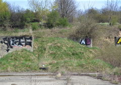 Graffiti Bombing - Photo by dirtyartterror - SHITG, ADAT, DAT (2015)