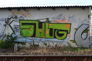 Graffiti Wall in Kecskemét - Photo by dirtyartterror - shitg (2016)