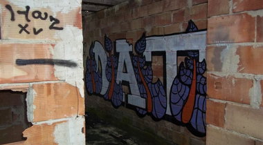 Graffiti Wall - Photo by dirtyartterror - dat, dogg, hungary (2015)