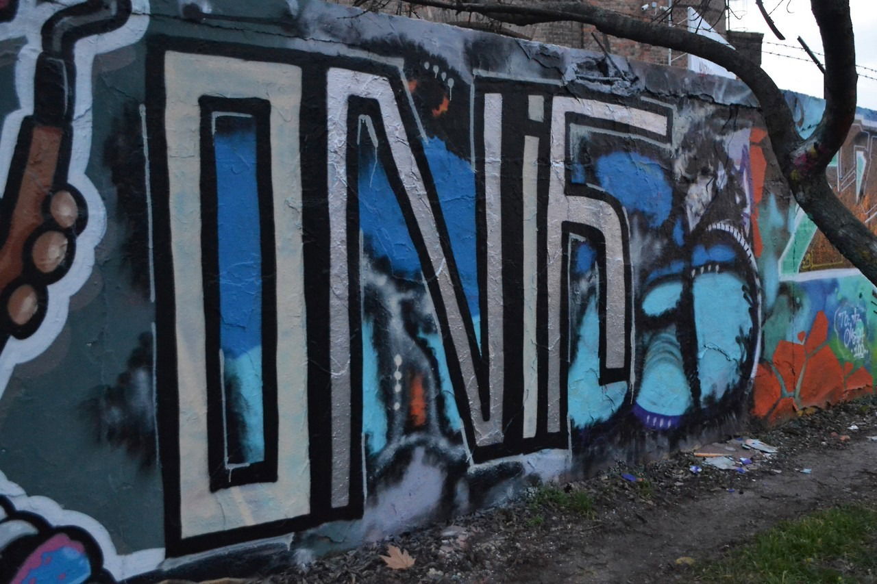 Graffiti Wall in Budapest - Photo by dirtyartterror - onif, hungary (2018)