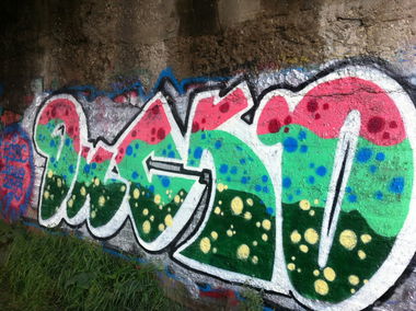 Graffiti Wall - Photo by disco