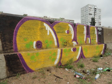 Graffiti Bombing - Photo by disma_ovosch - ????, ???, ?????????? (2012)