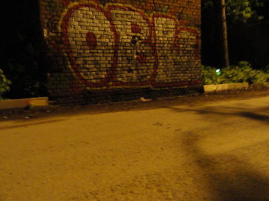 Graffiti Bombing - Photo by disma_ovosch - night, street, ???? (2013)