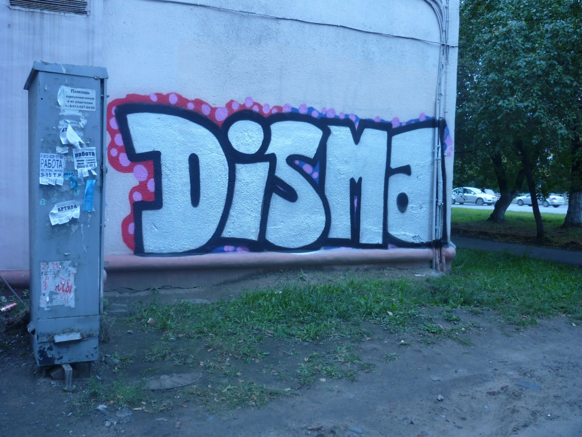 Graffiti Bombing - Photo by disma_ovosch - ?????, ????, Russia (2013)