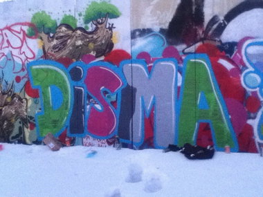 Graffiti Wall - Photo by disma_ovosch (2014)