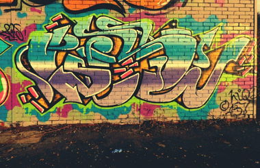 Graffiti Wall - Photo by djangooo - liq, liqs