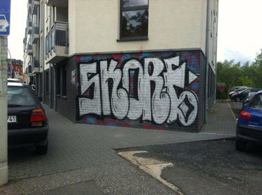 Graffiti Wall in Bonn - Photo by djangooo - sk, orf