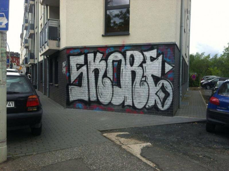 Graffiti Wall in Bonn - Photo by djangooo - sk, orf