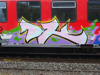 Graffiti Wall - Photo by dkone