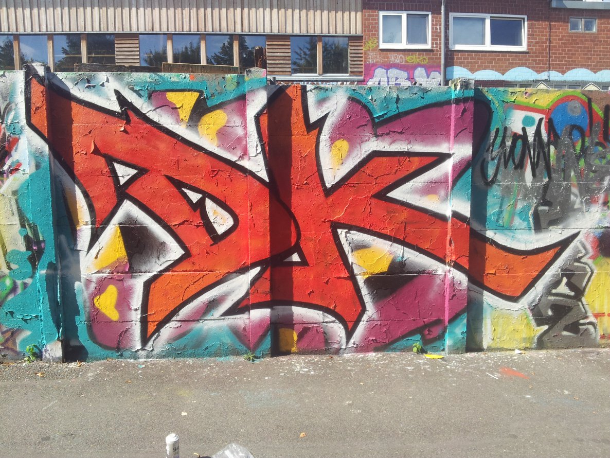 Graffiti Wall - Photo by dkone