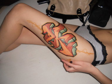 Graffiti Wall - Photo by dkone