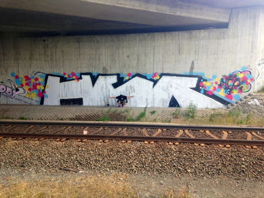 Graffiti Bombing in Germany - Photo by docThor - HCR
