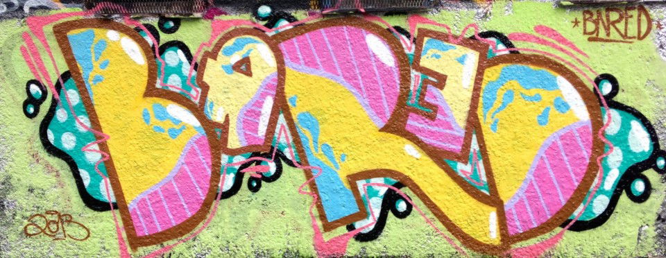 Graffiti Wall in Germany - Photo by docThor - bared