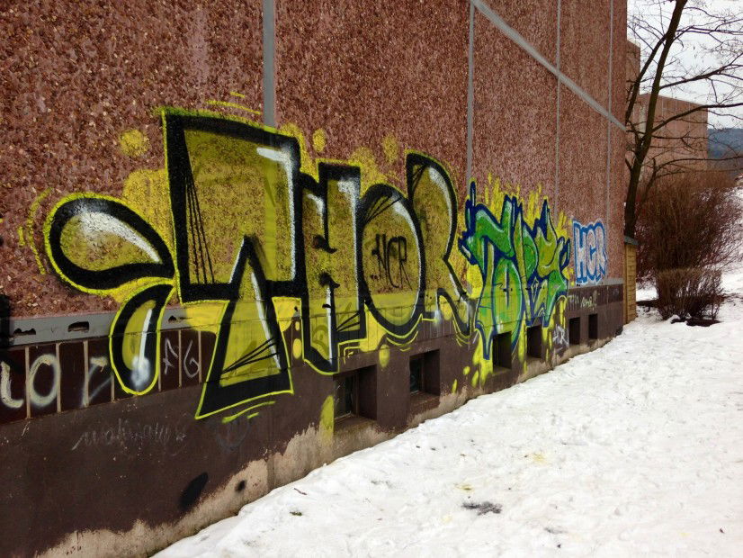 Graffiti Bombing in Germany - Photo by docThor - Thor, Tops