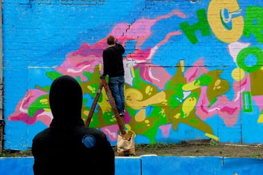 Graffiti Artwork in Magdeburg - Photo by docThor - Thor, opst (2013)