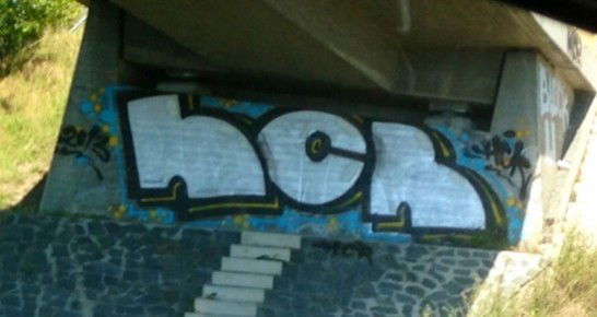 Graffiti Bombing - Photo by docThor - Thor, HCR (2013)