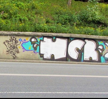 Graffiti Bombing - Photo by docThor - HCR, Thor (2013)