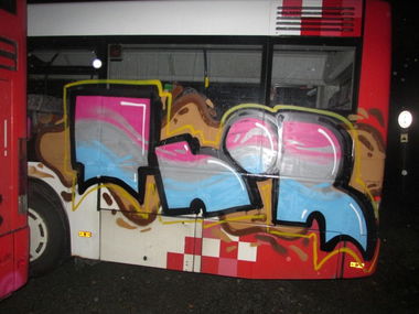Graffiti Bombing - Photo by docThor - Thor, HCR (2013)