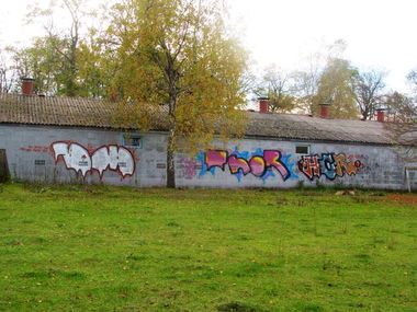 Graffiti Bombing - Photo by docThor - DM, Thor, HCR (2013)