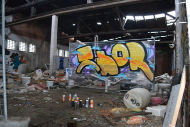 Graffiti Artwork - Photo by docThor - Thor, HCR (2013)