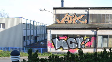 Graffiti Bombing - Photo by docThor - HCR, Thor, Rabs (2013)