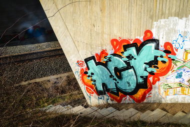 Graffiti Bombing - Photo by docThor - HCR, Thor (2014)