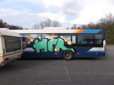 Graffiti Bombing - Photo by docThor - HCR, Thor (2014)