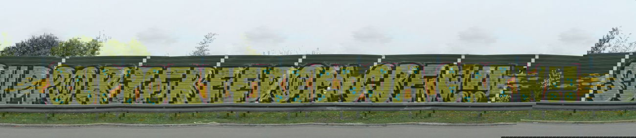 Graffiti Bombing - Photo by dogtowner - supportfreedomcrew, rtf