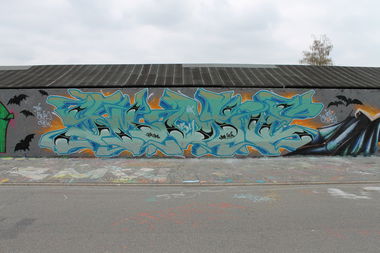 Graffiti Wall - Photo by dogtowner - smoke