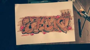 Graffiti Sketch - Photo by doieck - 2eck (2013)